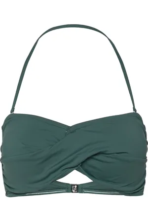 Seafolly S.collective Twist Bandeau Green