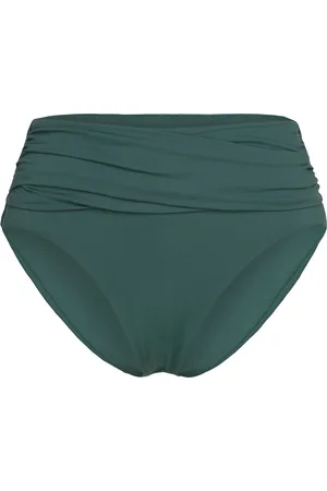 Seafolly S.collective High Waist Wrap Front Pant Green