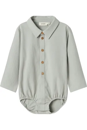 Lil Atelier Nbmhadam Ls Loose Body Shirt Lil Grey
