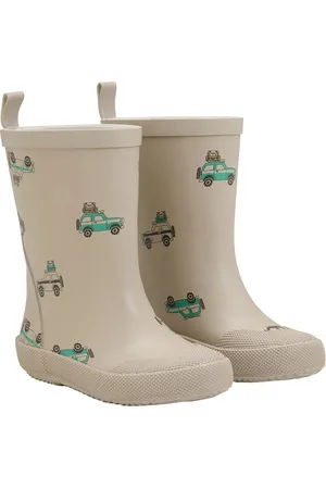 CeLaVi Wellies W. Aop Beige