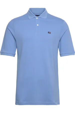 Lexington Pique Polo Shirt Blue