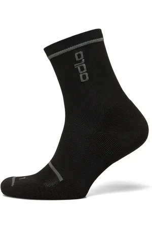 Odlo Ceramicool Reflective Socks Micro Crew Black