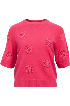 Object Objlaney Rubin Ss Pullover Noos Pink