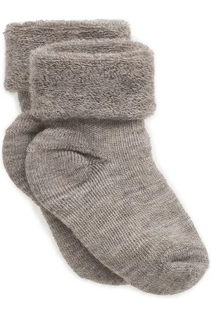 mp Denmark Wool Baby Socks Grey