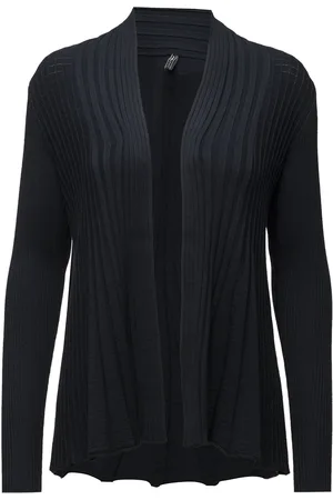 Freequent Cardigan From Freequent In A Soft Material With An Elegant Texture. The Cardigan Black