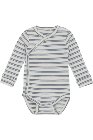 FIXONI Wrap Body Ls Rib Blue