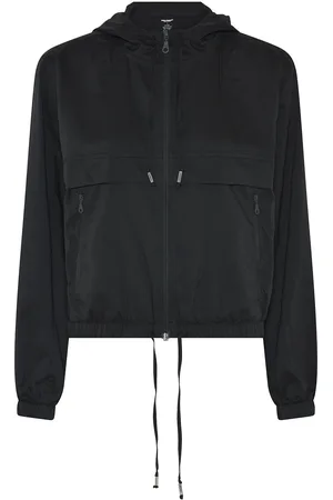 GIRLFRIEND COLLECTIVE Allie Hoodie Windbreaker Black