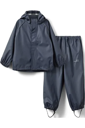 Sofie Schnoor Baby and Kids Benjaminsk Rain Suit Navy