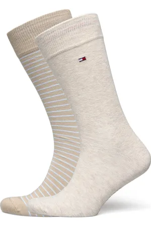 Tommy Hilfiger Th Men Small Stripe Sock 2P Beige