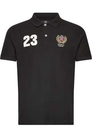 Vinson Robin Reg Cot Vin M Polo Black