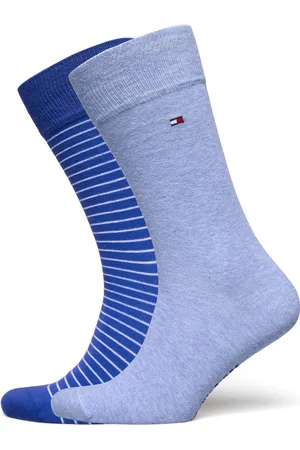 Tommy Hilfiger Th Men Small Stripe Sock 2P Blue