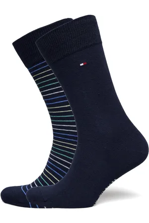 Tommy Hilfiger Th Men Small Stripe Sock 2P Navy