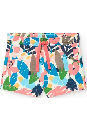 Boboli Fleece Bermuda Shorts Patterned