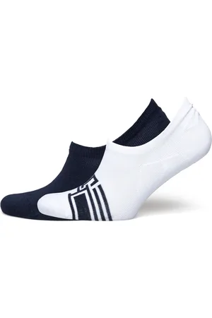 Tommy Hilfiger Th Men Footie Hc 2P Monogram Stripe White
