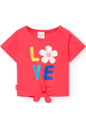 Boboli Knit T-Shirt Red