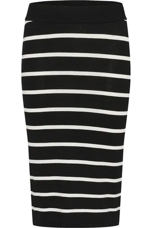 Kaffe Kalizza Knit Skirt Black