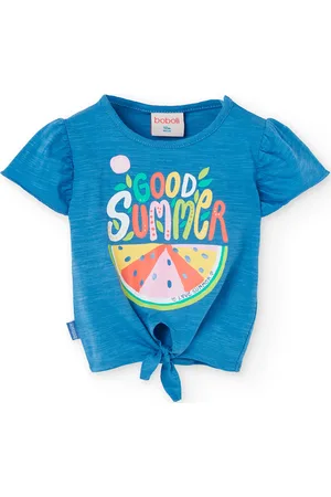 Boboli Knit T-Shirt Flame Blue