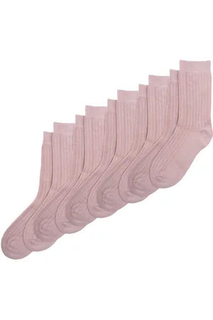 Minipop ® Noos Bamboo Socks 5 Pack Pink