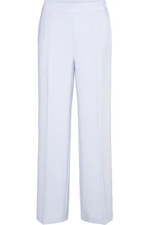 Dante 6 Fabri Elasticated Wide Leg Pants Blue