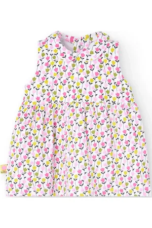 Boboli Knit Stretch Dress Patterned