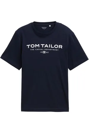 TOM TAILOR T-Shirt With Print Navy