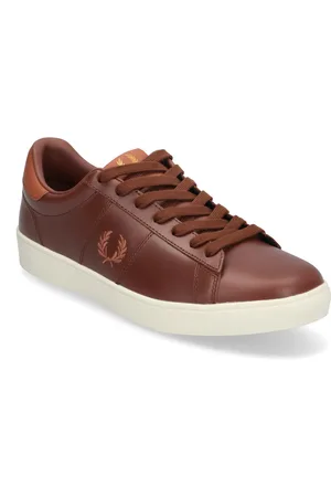 Fred Perry Spencer Leather Brown