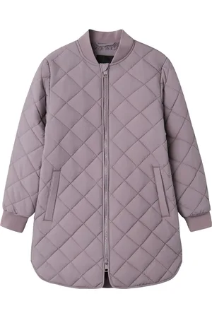 NAME IT Nkfmarlin Quilt Jacket Long Tb Purple