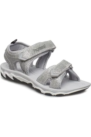 Hummel Sandal Glitter Jr Silver
