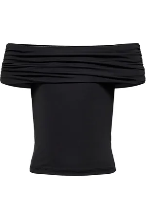 ONLY Kogea Off Shoulder Ss Top Jrs Black