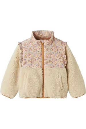 NAME IT Nmfminna Teddy Jacket Beige