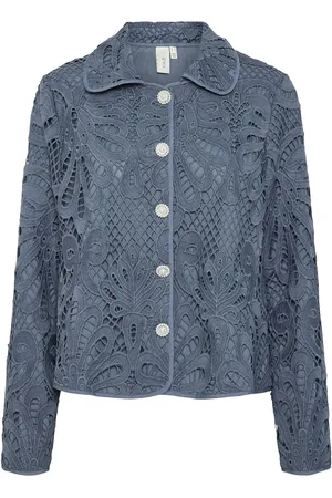 Y.A.S Ira Ls Jacket Navy