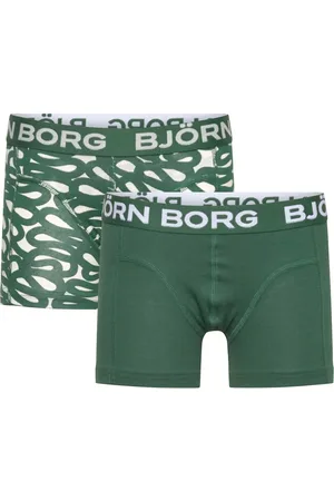 Björn Borg Cotton Stretch Boxer 2P Green