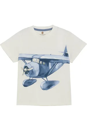 EN FANT T-Shirt Ss Slub White
