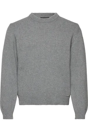 HAN Kjøbenhavn Crewneck Knit Cashmere Blend Grey
