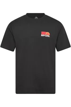 Rip Curl Surf Revival Stacked Tee Black