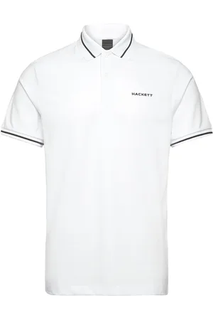 Hackett Hs Tipped Polo White