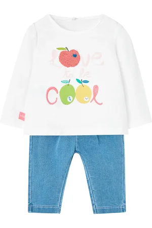 Boboli Set Knit White