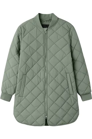 NAME IT Nkfmarlin Quilt Jacket Long Tb Green