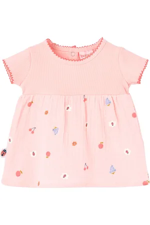 Boboli Dress Printed Floral Pink