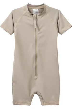 Sofie Schnoor Baby and Kids Sofussb Swimsuit Beige