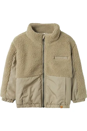 Lil Atelier Nmmnalo Ls Loose Jacket Solid Lil Green