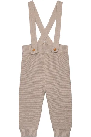 The New Tnsbnata Uni Knit Pants Brown