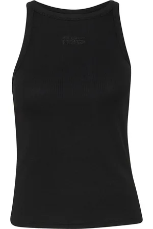 Gestuz Gzdrew Rhinest Logo Tank Black