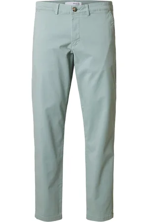 SELECTED Slh175-Slim New Miles Flex Pant Noos Green