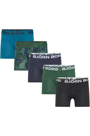 Björn Borg Cotton Stretch Boxer 5P Green