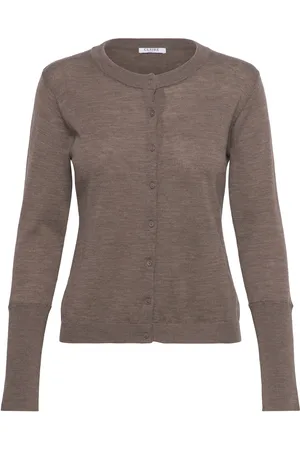 Claire Woman Cwcandy - Cardigan Brown