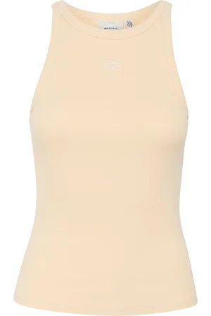 Gestuz Gzdrew Logo Tank 2.0 Yellow