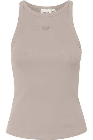 Gestuz Gzdrew Logo Tank 2.0 Beige
