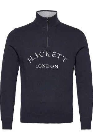 Hackett Heritage Hkt Hzip Navy