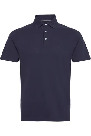 Hackett Selvedge Knit Plkt Navy